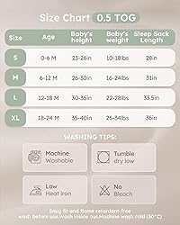 Yoofoss Baby Sleep Sack 0-6 Months Wearable Blanket