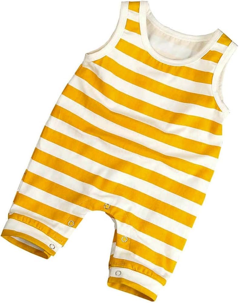 Combinaison Bebe Garcon Filles Barboteuse Sans Manches Jumpsuit Rayure Romper Mode Casual Sport Outdoor Pyjamas Tenues Vetements De Nuit Ete 0 24 Mois Sunenjoy Imprimes Jeux Video Vetements Dwteam In