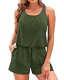Tempt Me Romper One Piece Swimsuits with Short