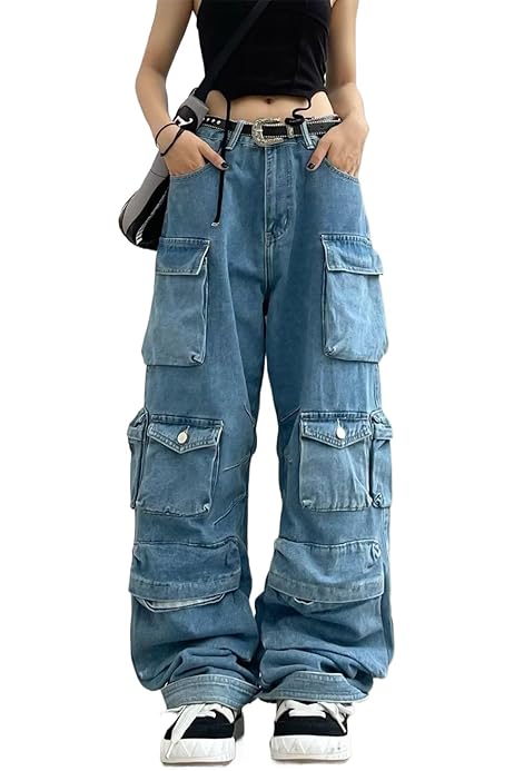 Pantalón Cargo Pants Para Adolescentes Mujeres Pantalones Cargo