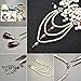 PandaHall Elite About 250 Pcs Brass Crimp Beads Covers Cord End Caps 5x4mm for Jewelry Making 6 Colors