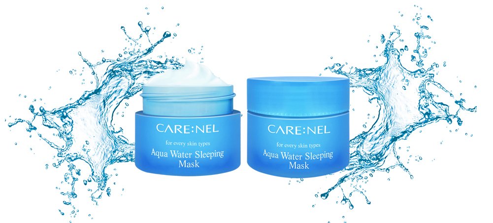 Hasil gambar untuk Carenell Aqua water sleeping mask