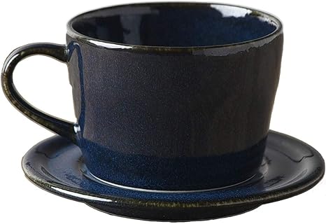 Amazon やまに 北欧ブルー 深ブルー コーヒーカップ ソーサー ティーポット オンライン通販