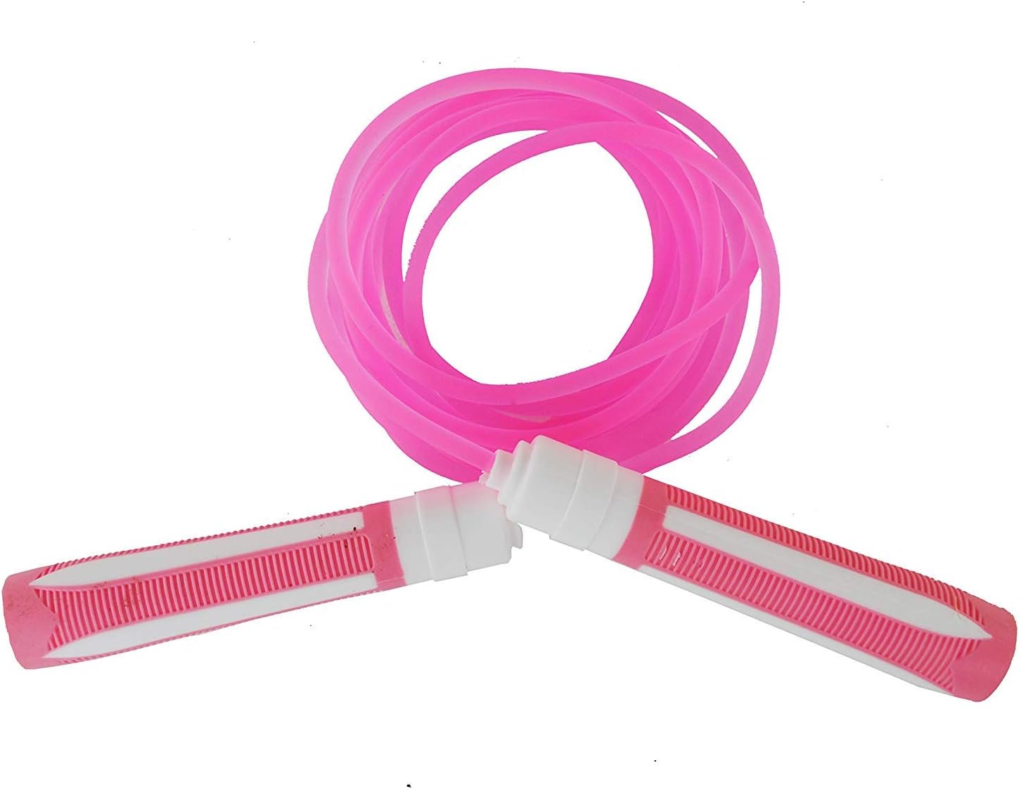 FITEX Skipping Rope Jumping Fitness Boxercise Plastic Handle Nylon Ropes For Fitness Gym Workouts Fat Burning Exercises & Boxing Game.