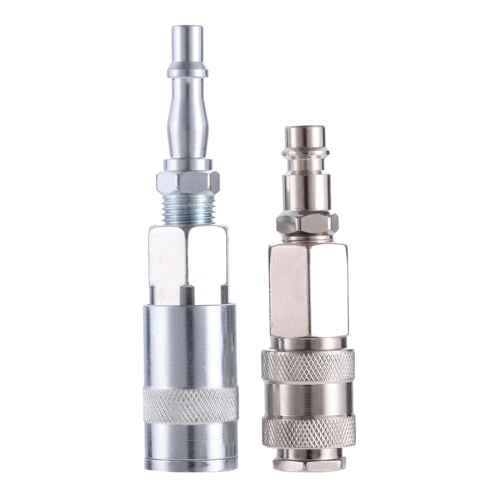 4Pcs Air Fitting Conversion Adapters Set,Euro & PCL 1/4 Inch BSP Male Converter Airline Hoses Quick Release