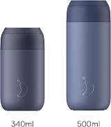 Chillys Series 2 Coffee Cup 340ml Whale Blue Double Walled Vacuum view 2