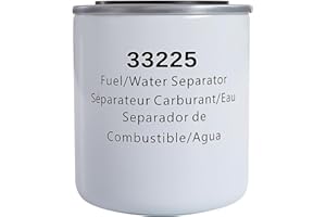 STZJAYE Fuel Water Separator 33225, Heavy Duty Spin On Fuel Water Separators for Marine Boat, 1 Pack