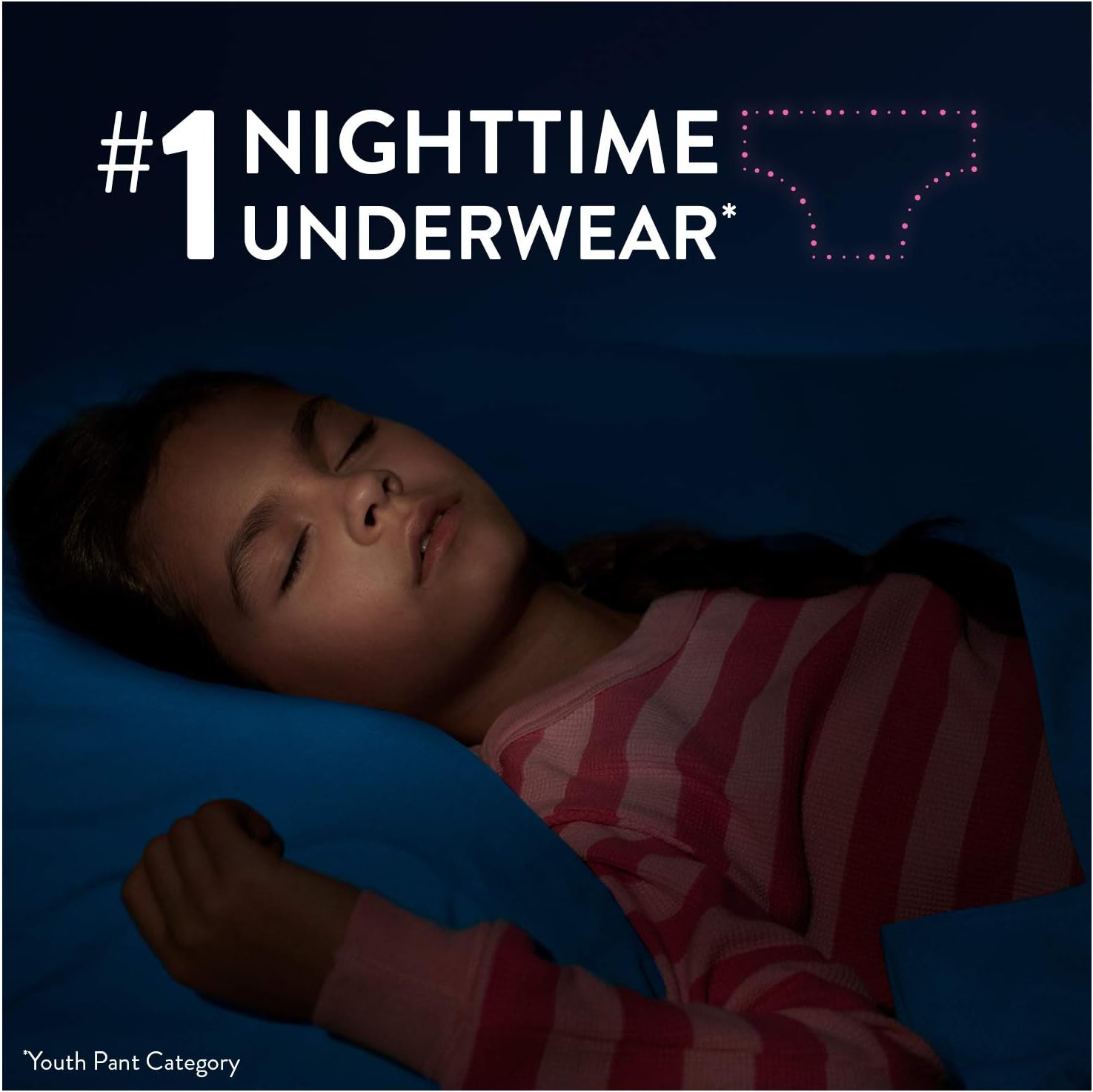 Goodnites Bedwetting Underwear for Girls, S/M, 44 Ct, Discreet: Health & Personal Care