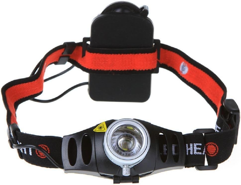 500LM CREE Q5 LED Zoomable Zoom Headlamp Headlight Head Torch