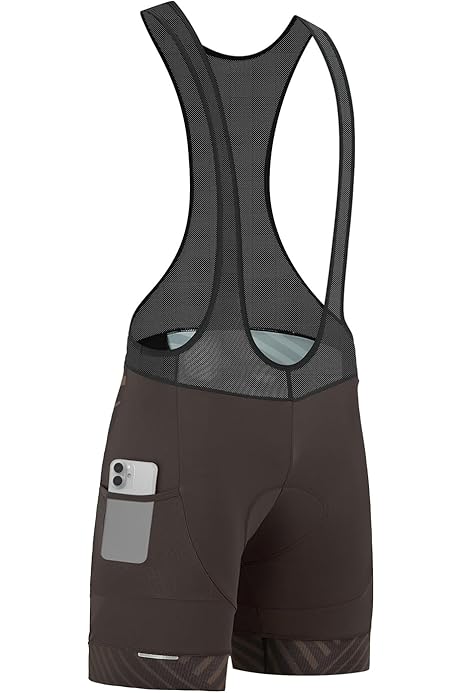 Cycling Bib Shorts MOXILYN Men's 4D Padded Bike Tights With