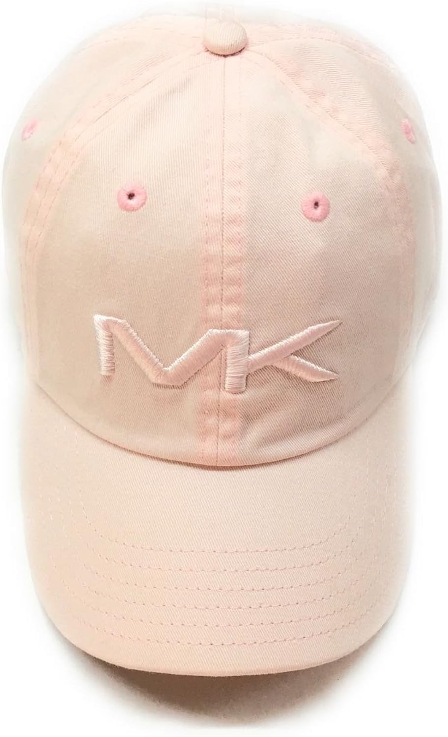 Michael Kors Mens Adjustable Strapback Cap Baseball Hat (Pink) at