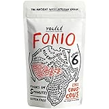 Yolélé Fonio - High Protein - Gluten-Free - Fast Cooking - Vegan - African Ancient Grain - Premium Quality - 3 x 10oz (30oz)