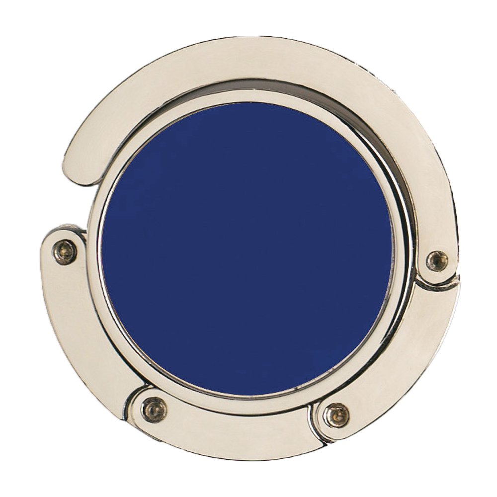 eBuyGB Pack of 10 Folding Purse Hook Portable Handbag Hanger (Blue)