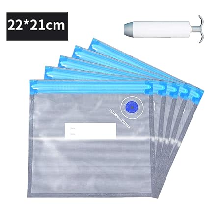 MFWFR 5 Paquetes, Bolsa de Almacenamiento de Sellado al vacío de ...