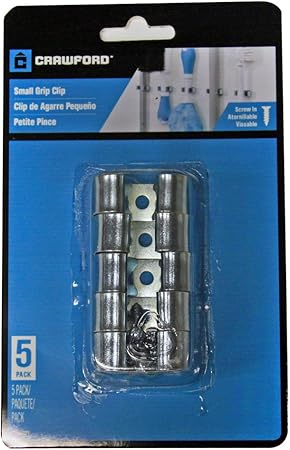 Amazon Com Lehigh 13200 Grip Clip Organizer Silver Small 5 Pack Home Improvement
