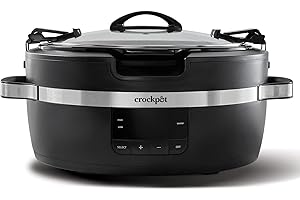 Crockpot SCCPCT600-B Express Crock Multi-Cooker, 6 Qt, Black