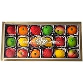 Bergen Marzipan M-1 Assorted Fruit, 8 Ounce