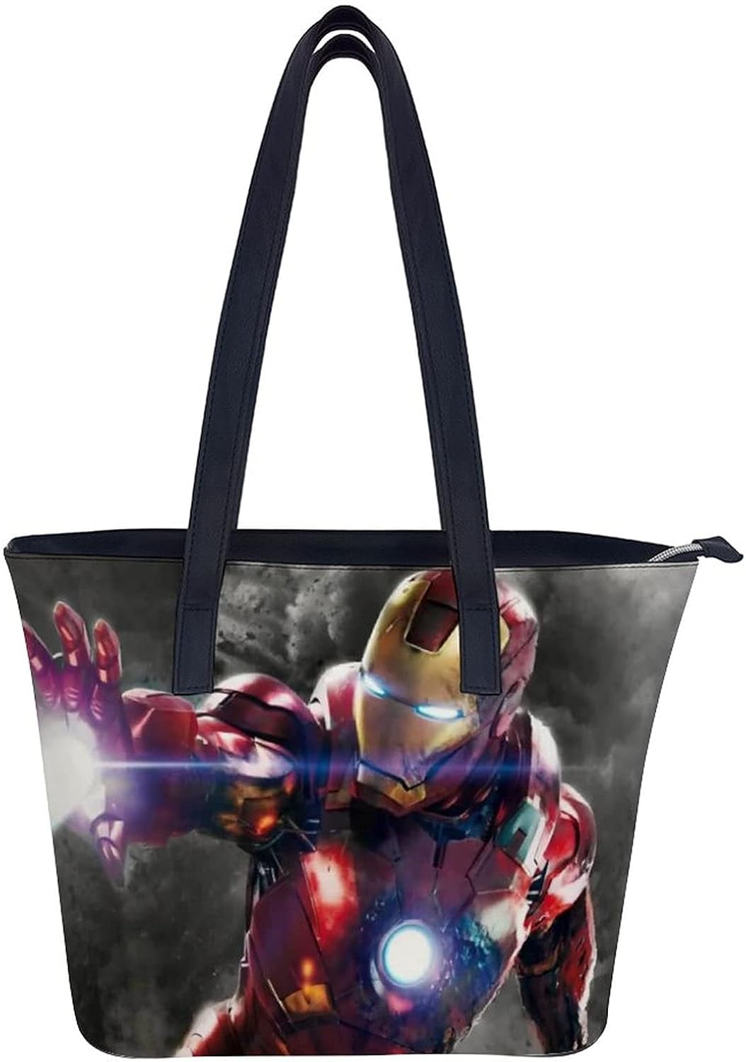 Iron Man Resistant Large Tote Bag Shoulder Bag for Gym Beach Travel