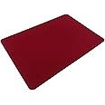 Standard Red Close-up Magic Pad, Non-Slip Grip Table Mat for Card Tricks and Coin Illusions - 11 by 16 Inches