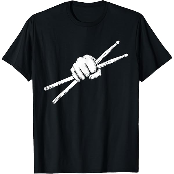 Amazon.com: XS - Drums T Shirt Cool Drummer Shirt for Men Guys