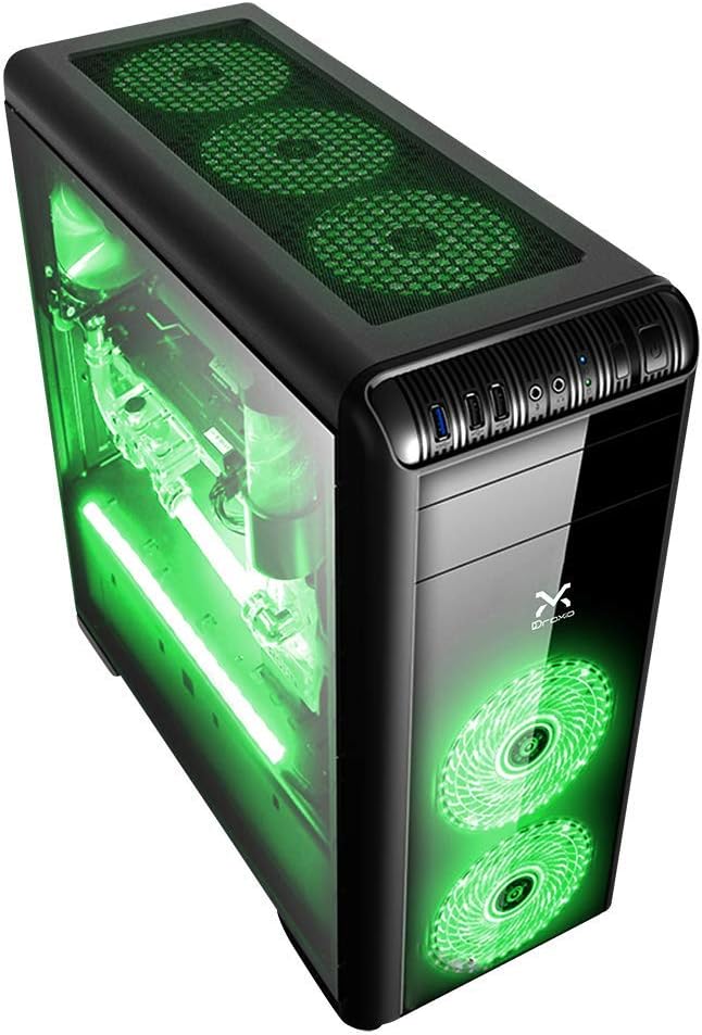 3Go Caja DROXIO Hologram ATX Gaming LAT.METACRILATO US: 3Go: Amazon.es: Informática