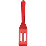Mrs. Anderson’s Baking Mini Brownie Serving Spatula, 8-Inches x 1.5-Inches, Heat-Resistant Flexible Nonstick Silicone, Red