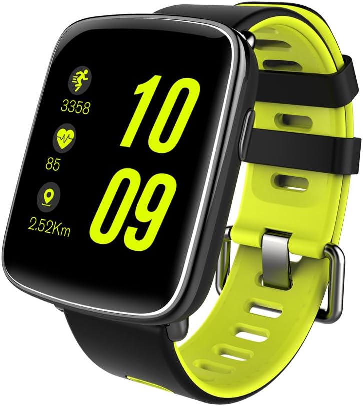 Smart Watch Waterproof IP68 Bluetooth Smart Watch Sport Fitness Tracker Touch Screen Watch for Android and IOS with Replaceable Band Heart Rate Monitor Pedometer for Men and Women