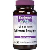 BlueBonnet Nutrition Full Spectrum Optimum Digestive Enzymes | Amylase Gut Health for Women &amp; Men; Vegan, Gluten-Free