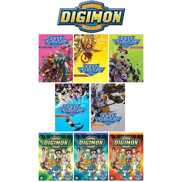 Amazon.com: Digimon Complete Series DVD Collection Season 1-4 Box