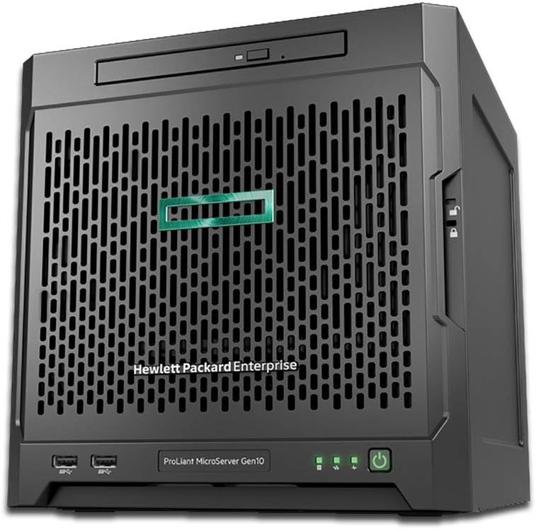 MicroServer Gen10 Tower Server for Business, AMD Opteron X3421 up to 3.4GHz, 32GB RAM, 8TB Storage, RAID, Windows Server 2016, 1 Year Warranty