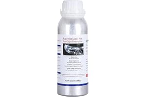 200ml Car Headlight Restoration Liquid, Auto Headlight Anti-Scratch Lens Repair Fluid, Headlight Polish Cleaner, Headlight Re