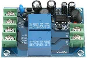 GINYIA Automatic Emergency Power Switch Module - Dual Power Supply Switch Controller, AC 85-240V 110V 220V 230V 10A