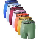Easechoo Men's Underwear,Rayon Made from Bamboo Men Boxer Briefs,Ultra Soft,Breathable,No Riding Up Leg,7 Pack