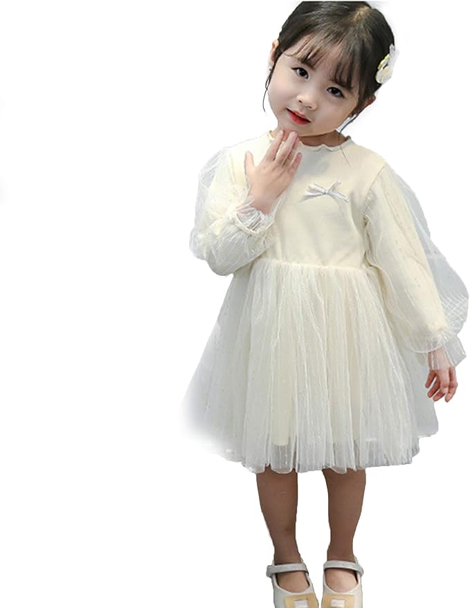 Amazon Co Jp Slinx ワンピース 女の子 ベビー服 幼児 付け襟 可愛い キッズ お姫様風 ふんわり ギャザー 春夏秋 チュニック お出かけ プレゼント１ 6歳 Qz 1 服 ファッション小物