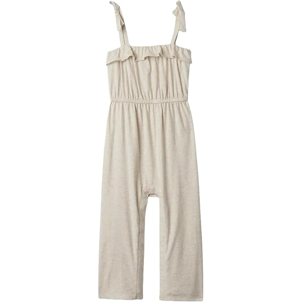 Baby Girl Summer Outfit Ruffle Sleeveless Romper Jumpsuit Strap Tank Top Bodysuit One-Piece Clothes With Headband (Apricot, 0-3 Months