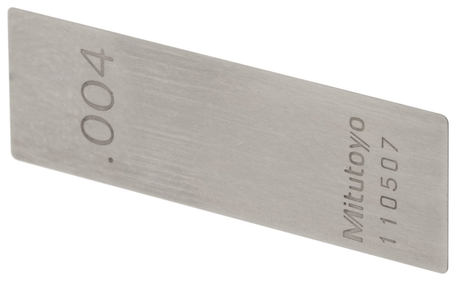 Mitutoyo Steel Rectangular Gage Block, ASME Grade 0, 1.0005 Mm Length