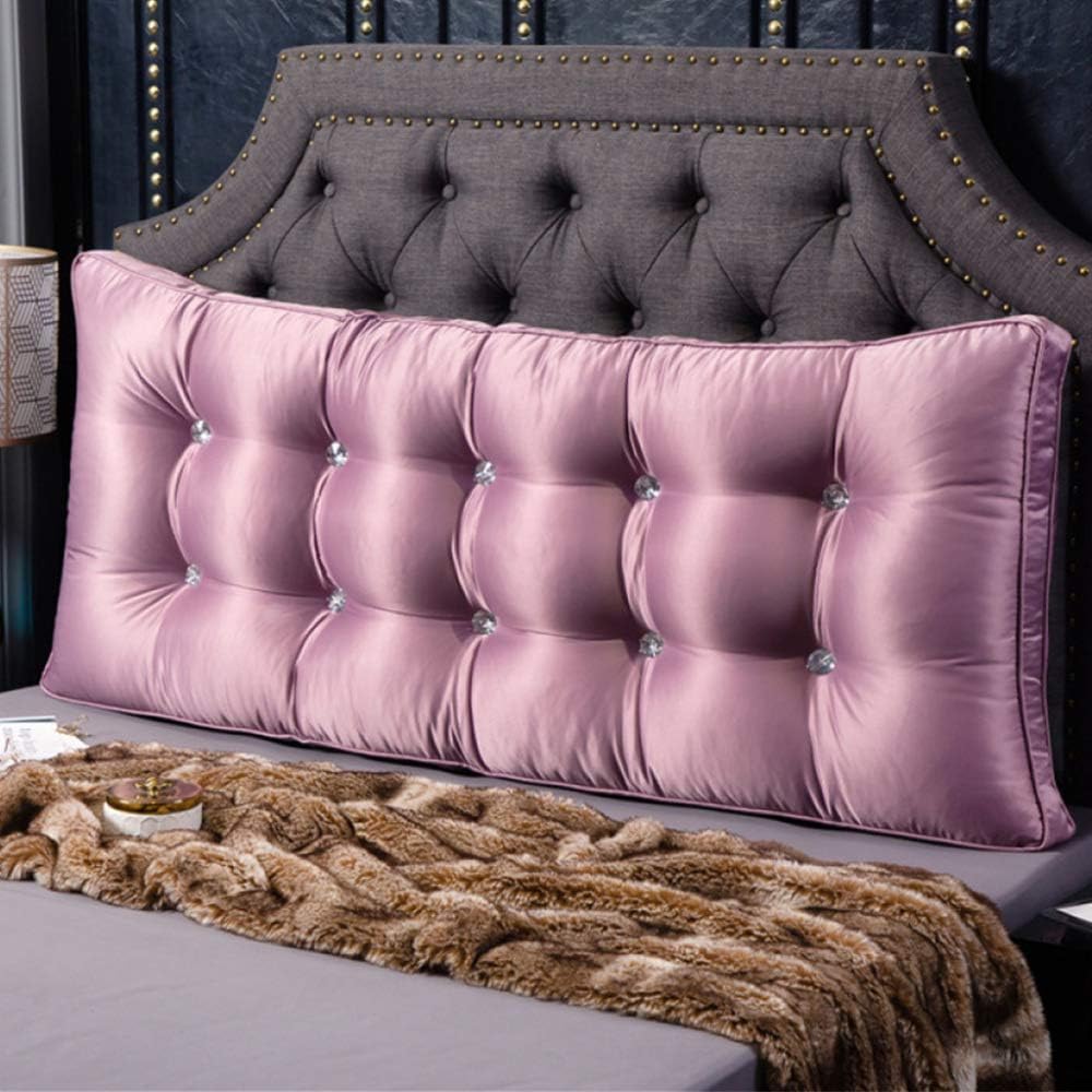 Reading Pillows Wedge Headboard Backrest Pillow, Tencel Fabric Lumbar