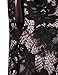 Romwe Women's Gorgeous V Neck A Line Sexy Short Cap Sleeve Lace Dress Black L