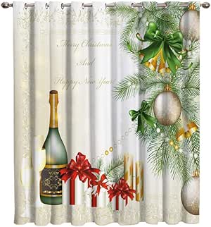 WKJHDFGB Decoración De Fiesta De Champán Navideño Tratamientos De