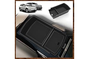 Muslogy for 2023 2024 VW ID.4 ID6 Storage Box Organizer Center Console Tray Interior Accessories Compatible with Volkswagen ID 4 ID4 ID.6 2023(2023+ Center Console Tray)