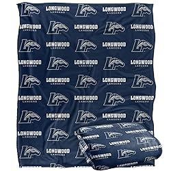 Longwood University Lancers Blanket, 50"X60", Logo