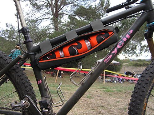 Insulated Bike Bag Adventure Bag The TubeTop (Black, Medium)
