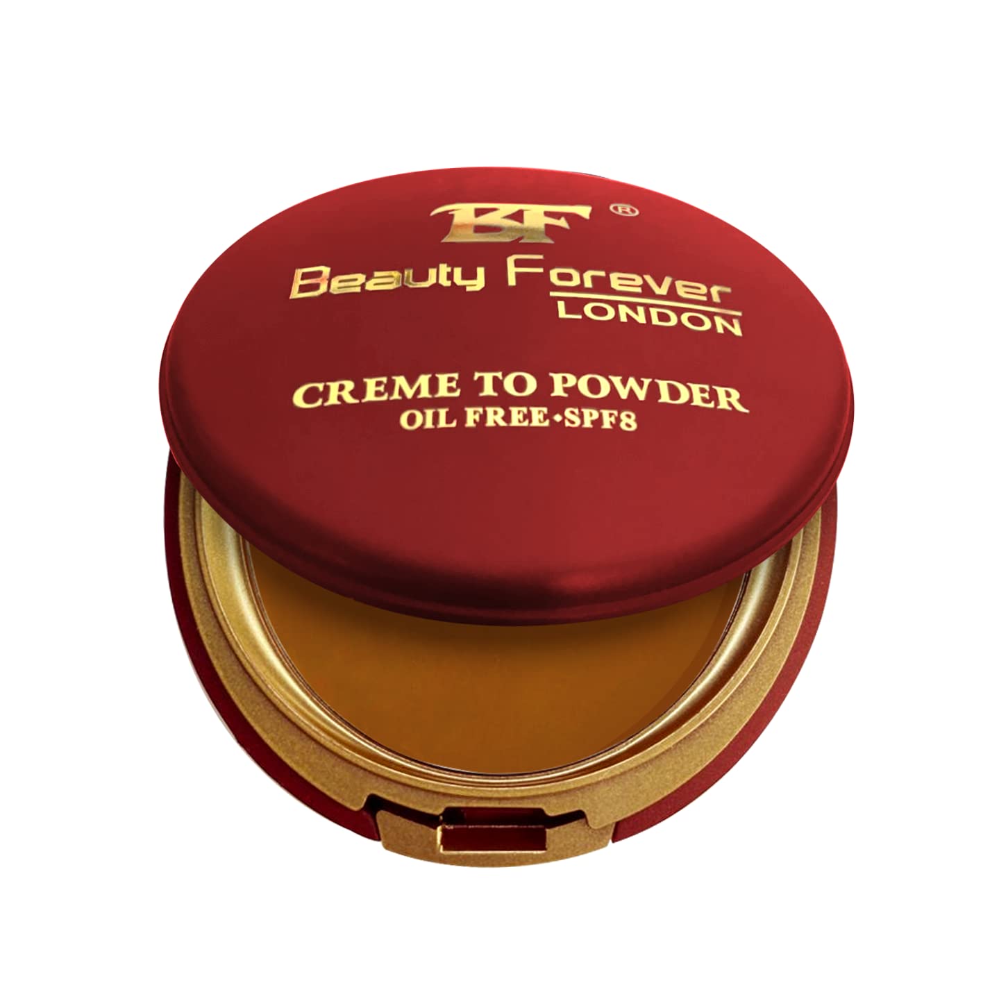 Beauty Forever Creme to Powder Foundation, Lightweight Formula Oil Free, Matte Finish Face Foundation, Suitable For All Skin Types, Cool Natural Looks, Available in 16 Shades (Africana (CTP111))