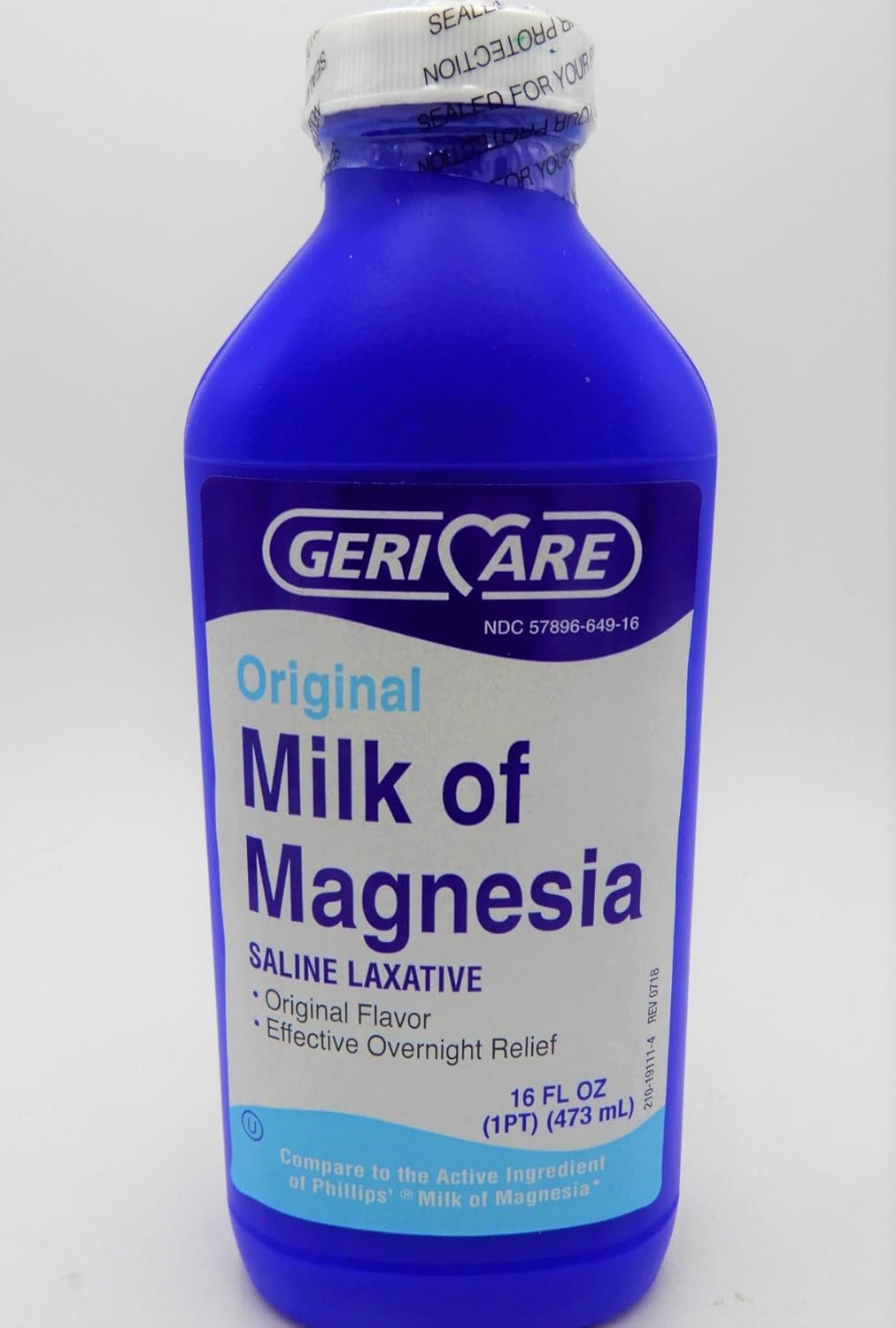GERICARE Original Milk of Magnesia Saline Laxative 16 OZ