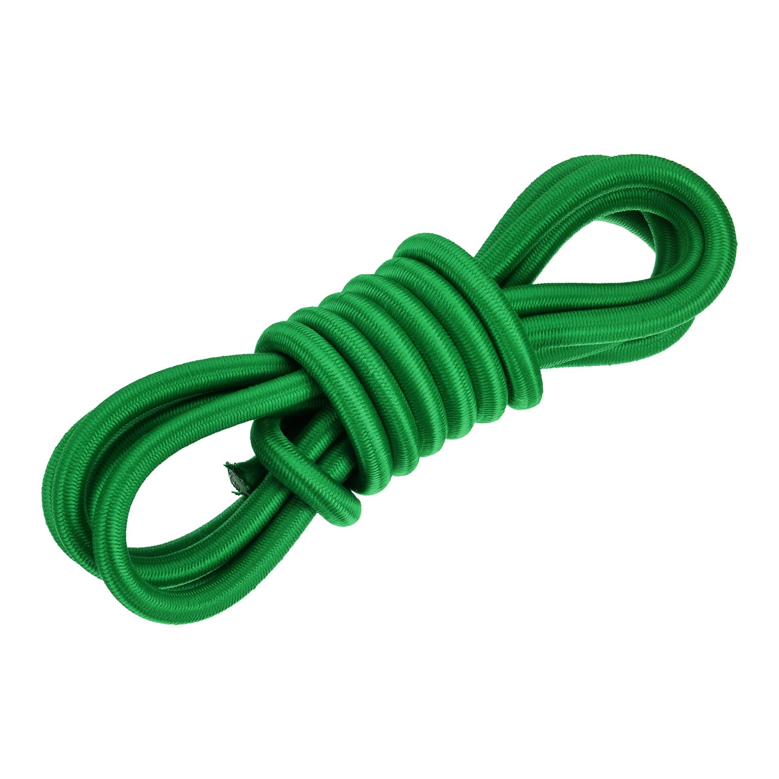 DMiotech 10mm Shock Cord, 3 M Green Bungee Cord Tent Pole Shock Cord Round Elastic Kayak Rope Stretch String Marine Grade Heavy Polyester for DIY Projects Tie Downs