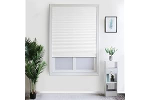 Window Shades Cordless Window Blinds Pleated Fabric Shades for Privacy Light Filtering Blackout Blinds for Bedrooms Living Ro