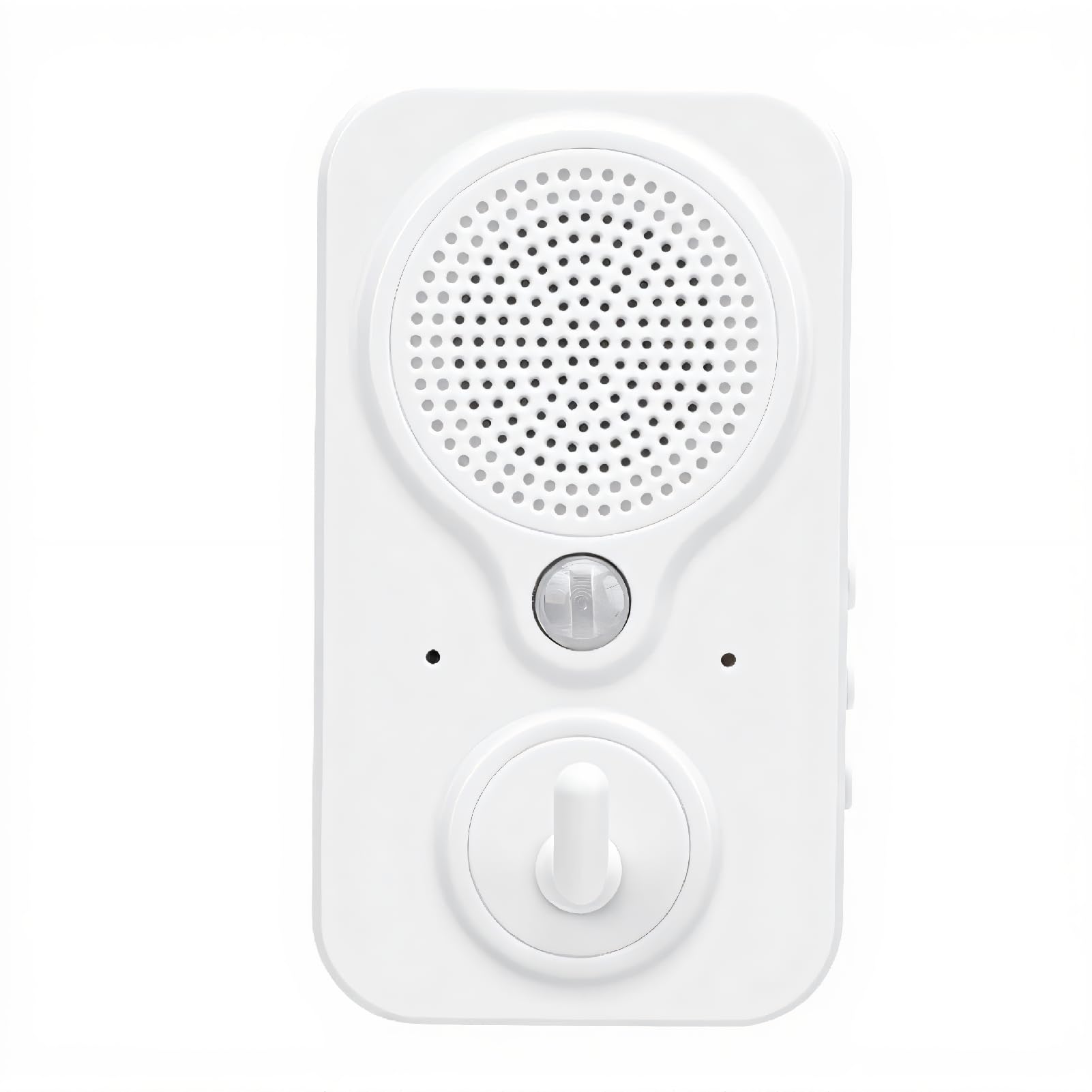 Replaceable Voice Motion Sensor, PIR Infrared Motion Sensor with DIY Recording Playback, PIR Motion Sensor Activated Welcome Doorbell, for Home, Shop, Business, Store