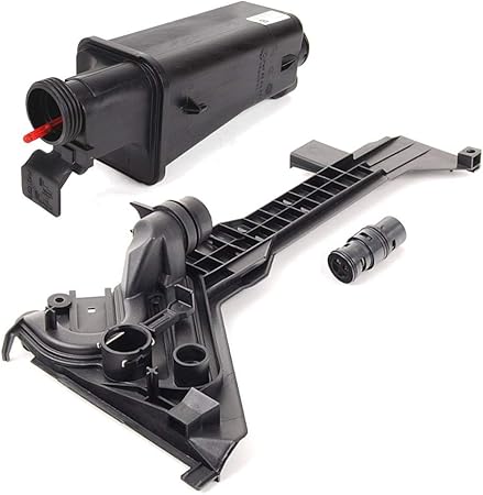 Amazon Bmw E46 ラジエーター エクスパンションタンク リザーバータンク 取付プレート サーモスタット 3点セット 318i 3i 323i 325i 328i 330i ラジエーターリザーブタンク 車 バイク