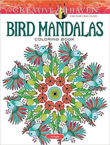 Amazon Com Creative Haven Bird Mandalas Coloring Book Creative