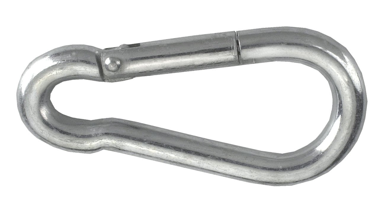 CONNEX DY270969 Carabiner 8x80mm Stainless Steel, 8 x 80 mm
